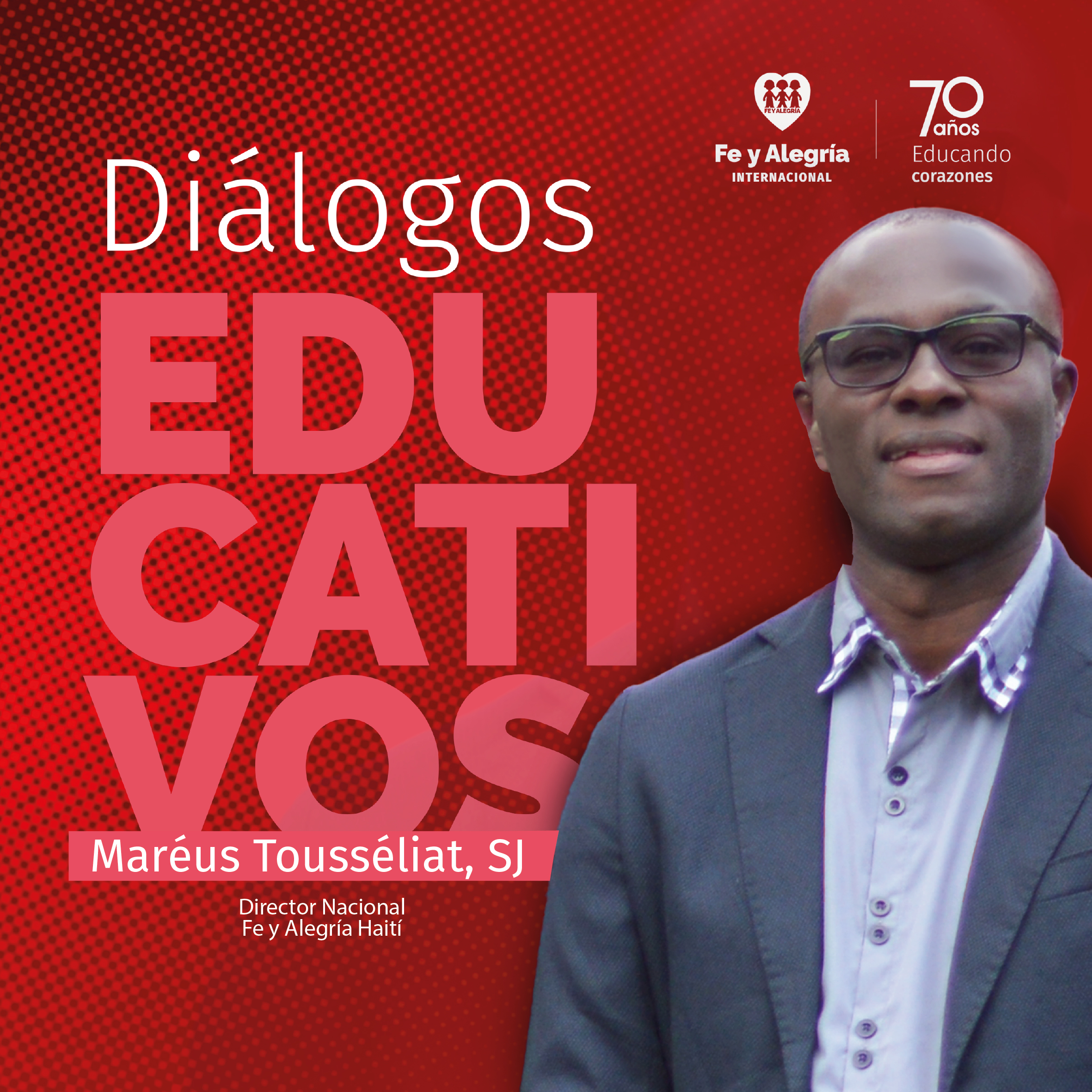 Maréus Tousséliat, director de Fe y Alegría Haití