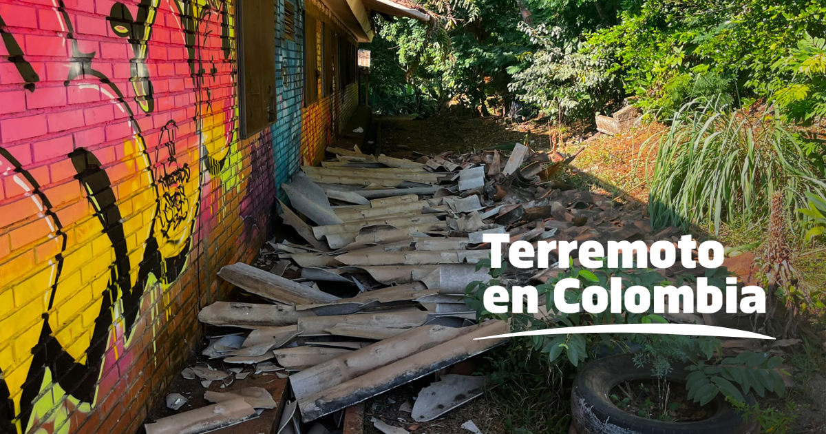 Solidaridad tras el terremoto en Colombia