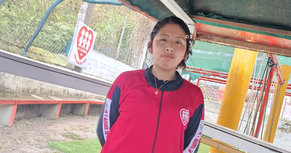 Stella Cutipa Chumbilla Estudiante I.E. Fe y Alegría 56 (San Juan del Oro, Puno)