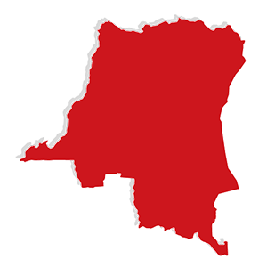 Mapa República Democrática del Congo