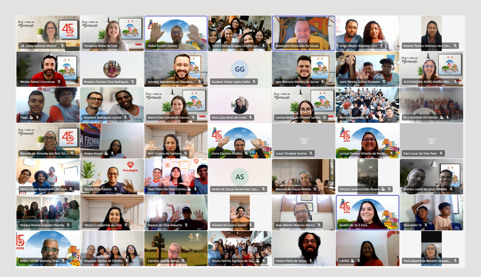 Encuentro de Juventudes Fe y Alegría Brasil